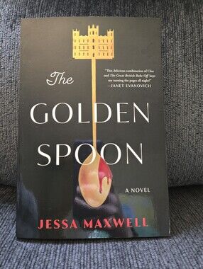 The Golden Spoon by Jessa Maxwell - Black & Gold Cover